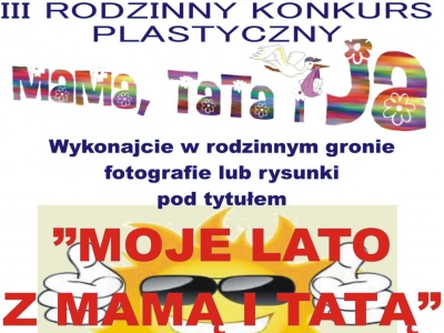 III RODZINNY KONKURS PLASTYCZNY - zdjęcie1