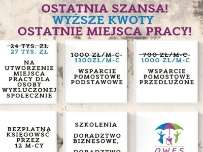 NABÓR NA MIEJSCA PRACY  - OWES - zdjęcie1