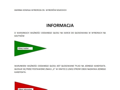 Wybory Sołtysów i Rad Sołeckich - 15 grudnia 2024 r. - zdjęcie1