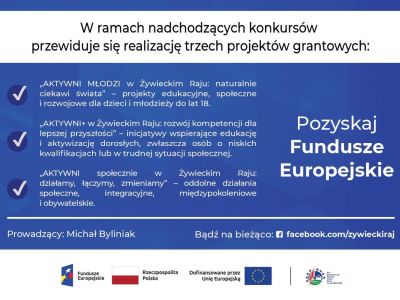 Bezpłatne szkolenie LGD „Żywiecki Raj” – granty do 100 tys. zł bez wkładu własnego - zdjęcie2