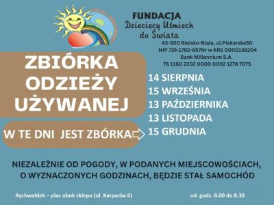Zbiórka odzieży i innych materiałów  - zdjęcie2