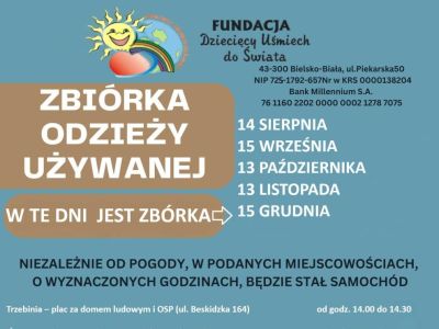 Zbiórka odzieży i innych materiałów  - zdjęcie1