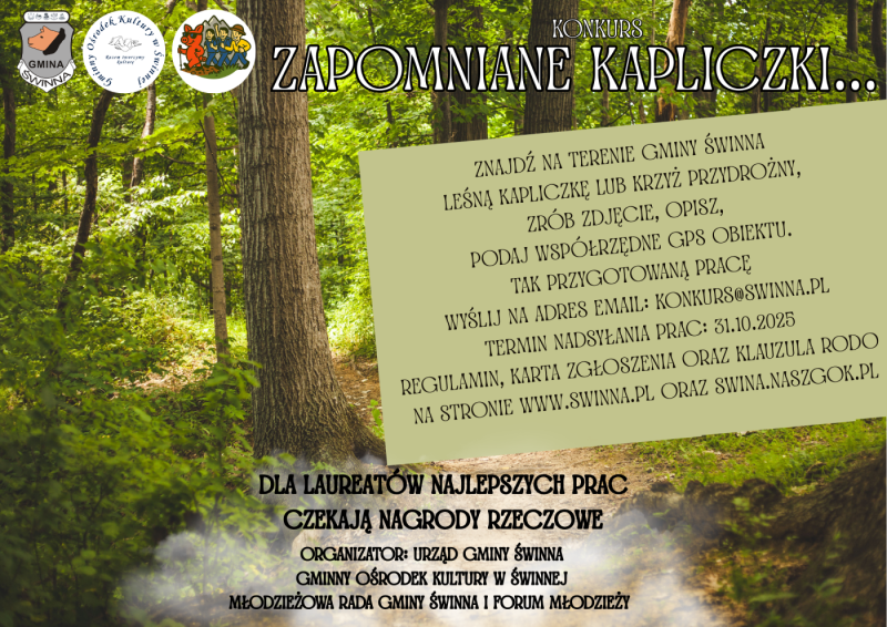 Odkryjmy na nowo Zapomniane Kapliczki... Gminy Świnna