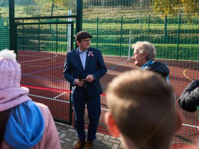 Otwarcie nowego boiska w Przyłękowie w patriotycznym nastroju - zdjęcie4