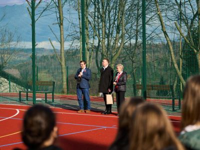 Otwarcie nowego boiska w Przyłękowie w patriotycznym nastroju - zdjęcie21