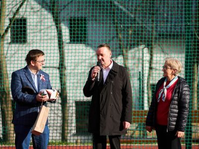 Otwarcie nowego boiska w Przyłękowie w patriotycznym nastroju - zdjęcie12