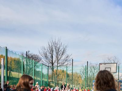 Otwarcie nowego boiska w Przyłękowie w patriotycznym nastroju - zdjęcie14