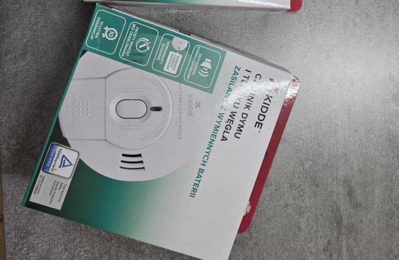 Akcja rozdysponowania czujników dymu i tlenku węgla