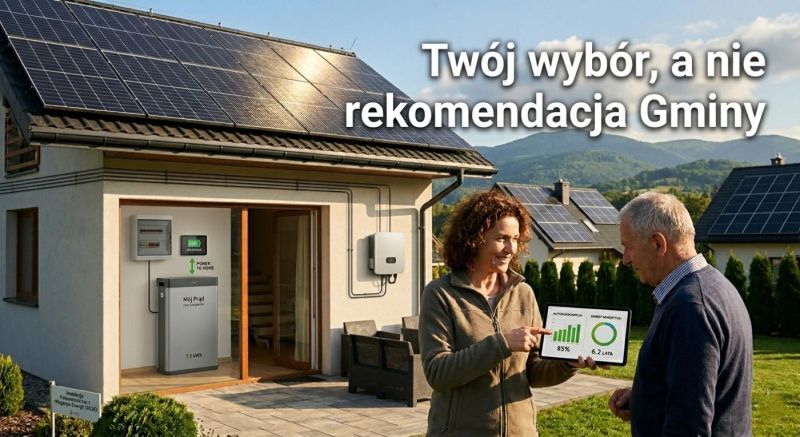 Informacja dotycząca sprzedawców paneli fotowoltaicznych