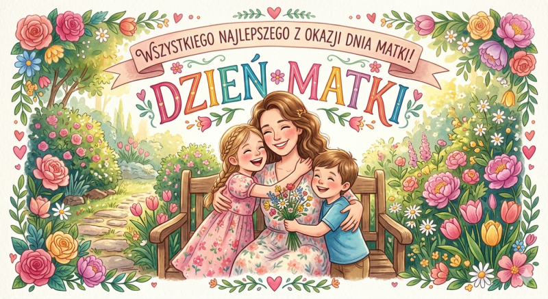 Życzenia z okazji Dnia Mamy