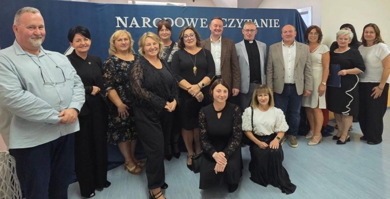 Narodowe Czytanie w ZSP w Pewli Małej 